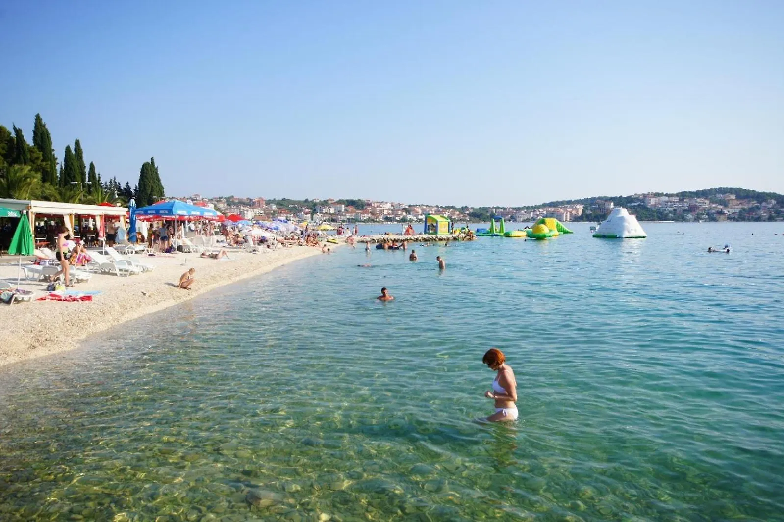 Apartment In Okrug Gornji With Sea View, Terrace, Air Conditioning, Wifi 3436-2 Trogir 0*,  Croatia